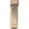 Ekena Millwork Thorton Craftsman Rough Sawn Bracket w/ Offset Brace, Douglas Fir, 6"W x 14"D x 22"H BKT0604X14X22THR04RDF - alternate 3